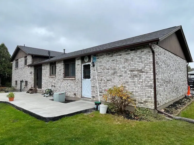 Newly replaced roof on a Greater Rochester home